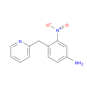 Benzenamine, 3-nitro-4-(2-pyridinylmethyl)-