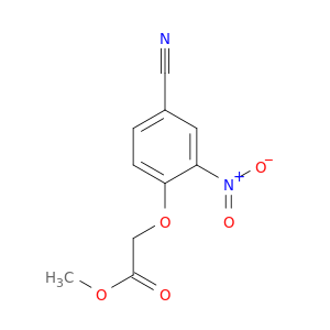 Acetic acid, (4-cyano-2-nitrophenoxy)-, methyl ester