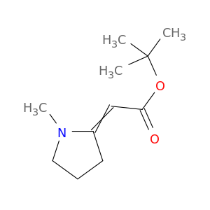 乙酸,(1-甲基-2-吡咯烷基亚乙烯)-,1,1-二甲基乙烯