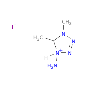 1H-Tetrazolium, 1-amino-4,5-dimethyl-, iodide