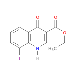 3-Quinolinecarboxylic acid, 1,4-dihydro-8-iodo-4-oxo-, ethyl ester
