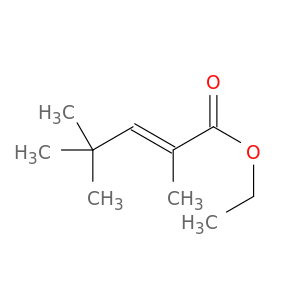 2-Pentenoic acid, 2,4,4-trimethyl-, ethyl ester, (E)-