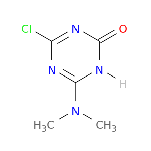 1,3,5-Triazin-2(1H)-one, 4-chloro-6-(dimethylamino)-