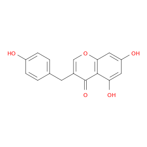 4H-1-Benzopyran-4-one, 5,7-dihydroxy-3-[(4-hydroxyphenyl)methyl]-