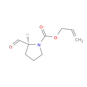 1-Pyrrolidinecarboxylic acid, 2-formyl-, 2-propenyl ester, (S)-