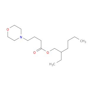 4-Morpholinebutanoic acid, 2-ethylhexyl ester