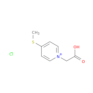 Pyridinium, 1-(carboxymethyl)-4-(methylthio)-, chloride