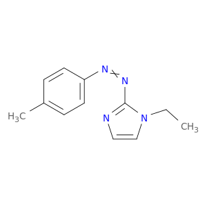1H-Imidazole, 1-ethyl-2-[(4-methylphenyl)azo]-