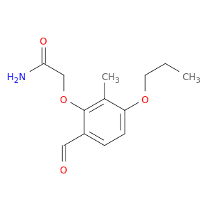Acetamide, 2-(6-formyl-2-methyl-3-propoxyphenoxy)-