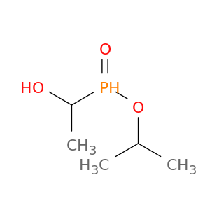Phosphinic acid, (1-hydroxyethyl)-, 1-methylethyl ester