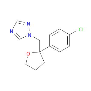 1H-1,2,4-Triazole, 1-[[2-(4-chlorophenyl)tetrahydro-2-furanyl]methyl]-