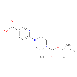 4-(5-CARBOXY-(PYRIDIN-2-YL))-2-METHYL-PIPERAZINE-1-CARBOXYLIC ACID TERT-BUTYL ESTER