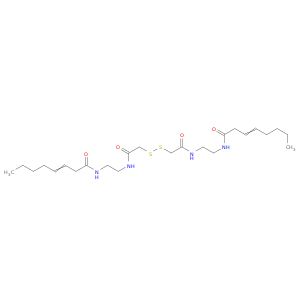 3-Octenamide,N,N'-[dithiobis[(1-oxo-2,1-ethanediyl)imino-2,1-ethanediyl]]bis- (9CI)