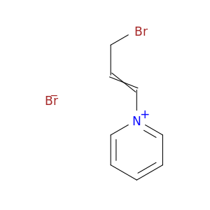 Pyridinium, 1-(3-bromo-1-propenyl)-, bromide