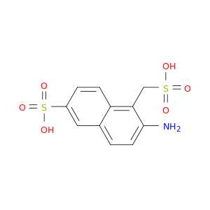 1-Naphthalenemethanesulfonicacid, 2-amino-6-sulfo-