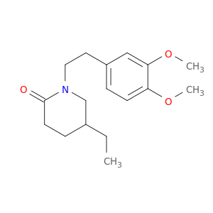 2-Piperidinone, 1-[2-(3,4-dimethoxyphenyl)ethyl]-5-ethyl-