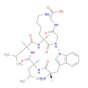 Glycine, L-tryptophyl-L-leucyl-L-valyl-L-lysylglycyl-