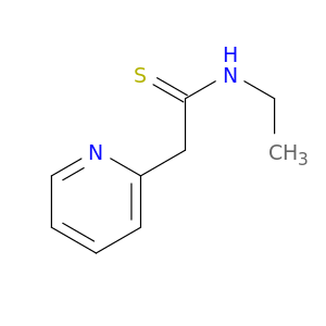 2-Pyridineethanethioamide, N-ethyl-