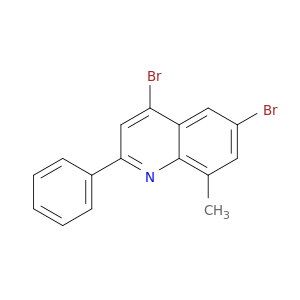4,6-Dibromo-8-methyl-2-phenylquinoline