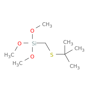 Silane, [[(1,1-dimethylethyl)thio]methyl]trimethoxy-