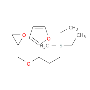 Silane, diethyl[3-(2-furanyl)-3-(oxiranylmethoxy)propyl]methyl-