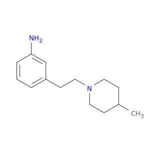 3-[2-(4-Methylpiperidin-1-yl)ethyl]aniline