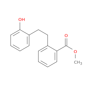 Benzoic acid, 2-[2-(2-hydroxyphenyl)ethyl]-, methyl ester