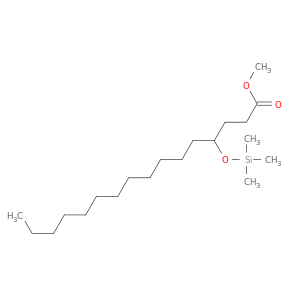 Hexadecanoic acid, 4-[(trimethylsilyl)oxy]-, methyl ester
