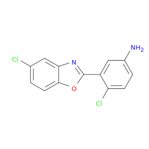 Benzenamine, 4-chloro-3-(5-chloro-2-benzoxazolyl)-