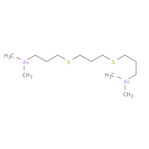 6,10-Dithia-2,14-diarsapentadecane, 2,14-dimethyl-
