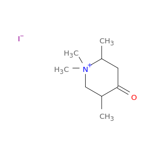 Piperidinium, 1,1,2,5-tetramethyl-4-oxo-, iodide