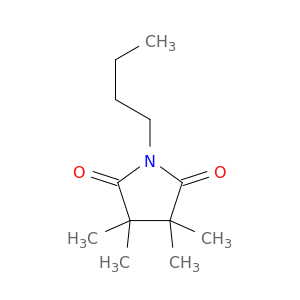 2,5-Pyrrolidinedione, 1-butyl-3,3,4,4-tetramethyl-