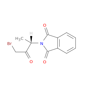 1H-Isoindole-1,3(2H)-dione, 2-[(1S)-3-bromo-1-methyl-2-oxopropyl]-