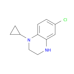 6-Chloro-1-cyclopropyl-1,2,3,4-tetrahydroquinoxaline
