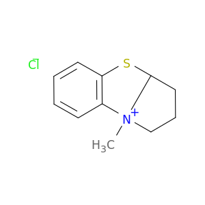 9-methyl-1,2,3,3a-tetrahydropyrrolo[2,1-b][1,3]benzothiazol-9-ium chloride