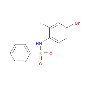 N-(4-Bromo-2-fluorophenyl)benzenesulfonamide