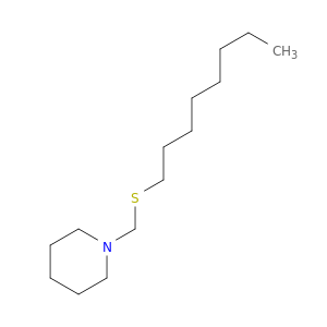 Piperidine, 1-[(octylthio)methyl]-