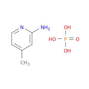 2-Pyridinamine, 4-methyl-, phosphate (1:1)