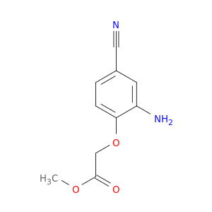 Acetic acid, (2-amino-4-cyanophenoxy)-, methyl ester