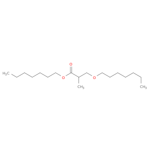 Propanoic acid, 3-(heptyloxy)-2-methyl-, heptyl ester