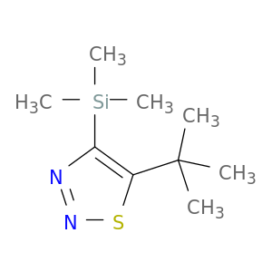 1,2,3-Thiadiazole, 5-(1,1-dimethylethyl)-4-(trimethylsilyl)-