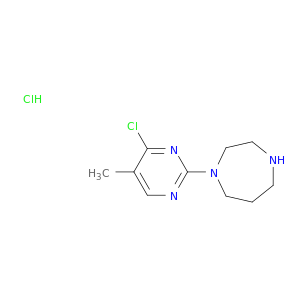 1-(4-氯-5-甲基-嘧啶-2-基)-[1,4]二氮杂环庚烷盐酸盐