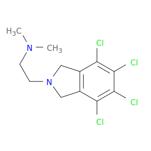 Isoindoline, 4,5,6,7-tetrachloro-2-[2-(dimethylamino)ethyl]-