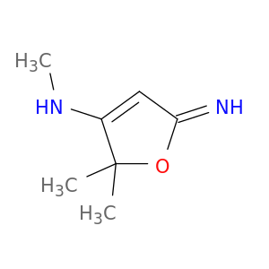3-Furanamine, 2,5-dihydro-5-imino-N,2,2-trimethyl-