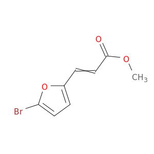 2-Propenoic acid, 3-(5-bromo-2-furanyl)-, methyl ester