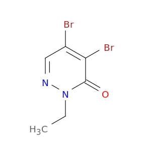 3(2H)-Pyridazinone, 4,5-dibromo-2-ethyl-