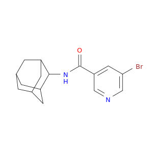 3-Pyridinecarboxamide,5-bromo-N-tricyclo[3.3.1.13,7]dec-2-yl-