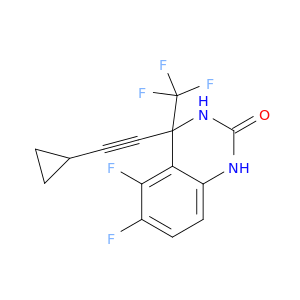 4-(cyclopropylethynyl)-5,6-difluoro-4-(trifluoromethyl)-3,4-dihydroquinazolin-2(1h)-one