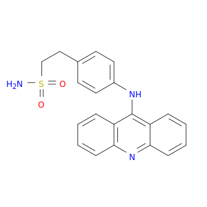 1-Ethanesulfonamide, 2-(p-(9-acridinylamino)phenyl)-