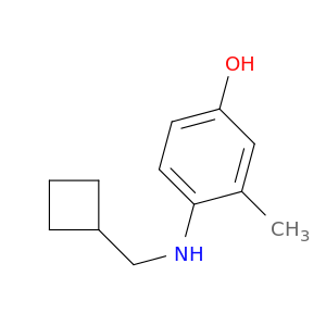 Phenol,4-[(cyclobutylmethyl)amino]-3-methyl-